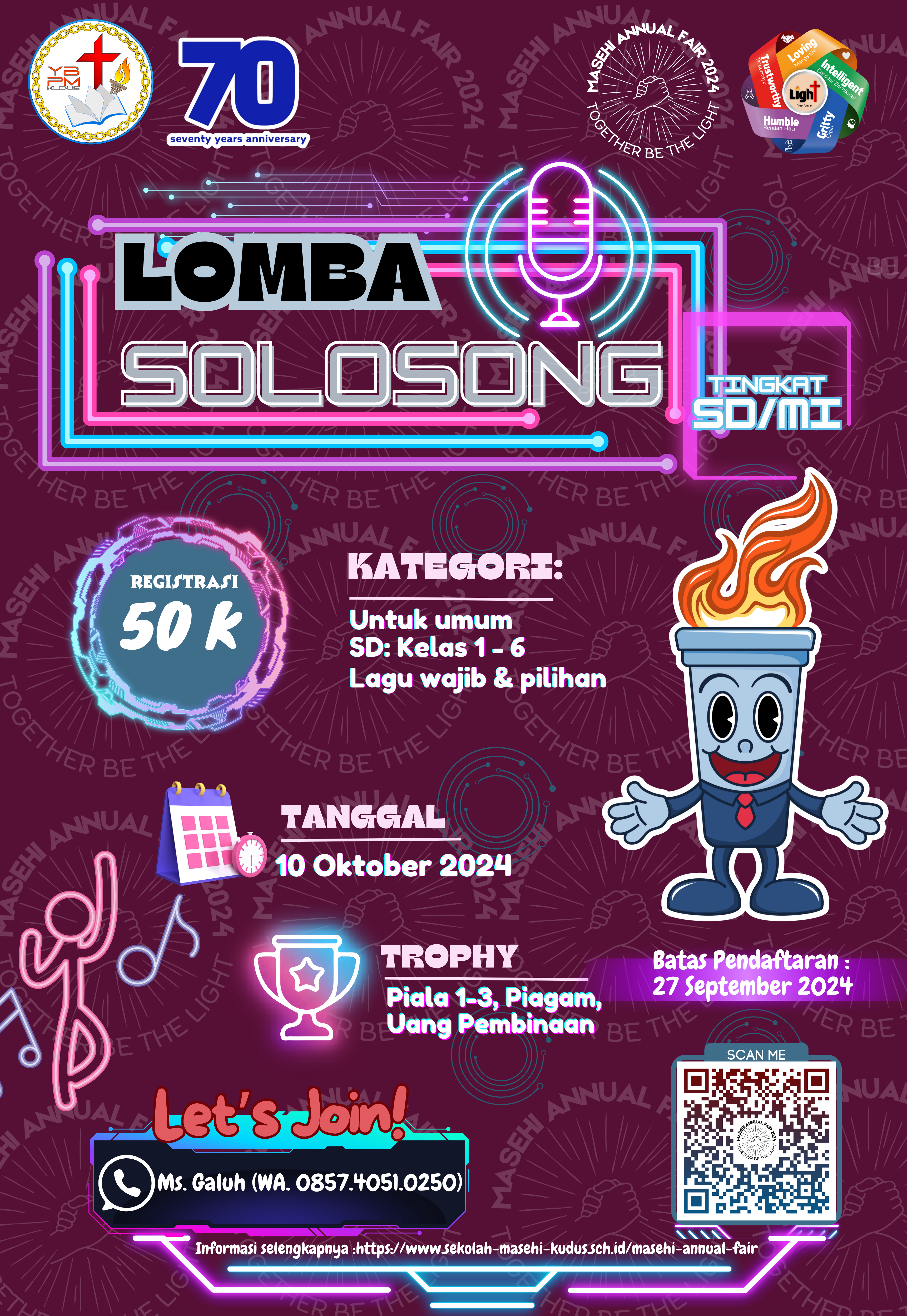 Lomba SoloSong Tingkat SD/MI (Umum)