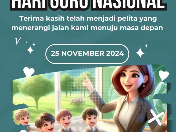 Selamat Hari Guru Nasional